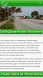 Mobile Screenshot of codingzone.org